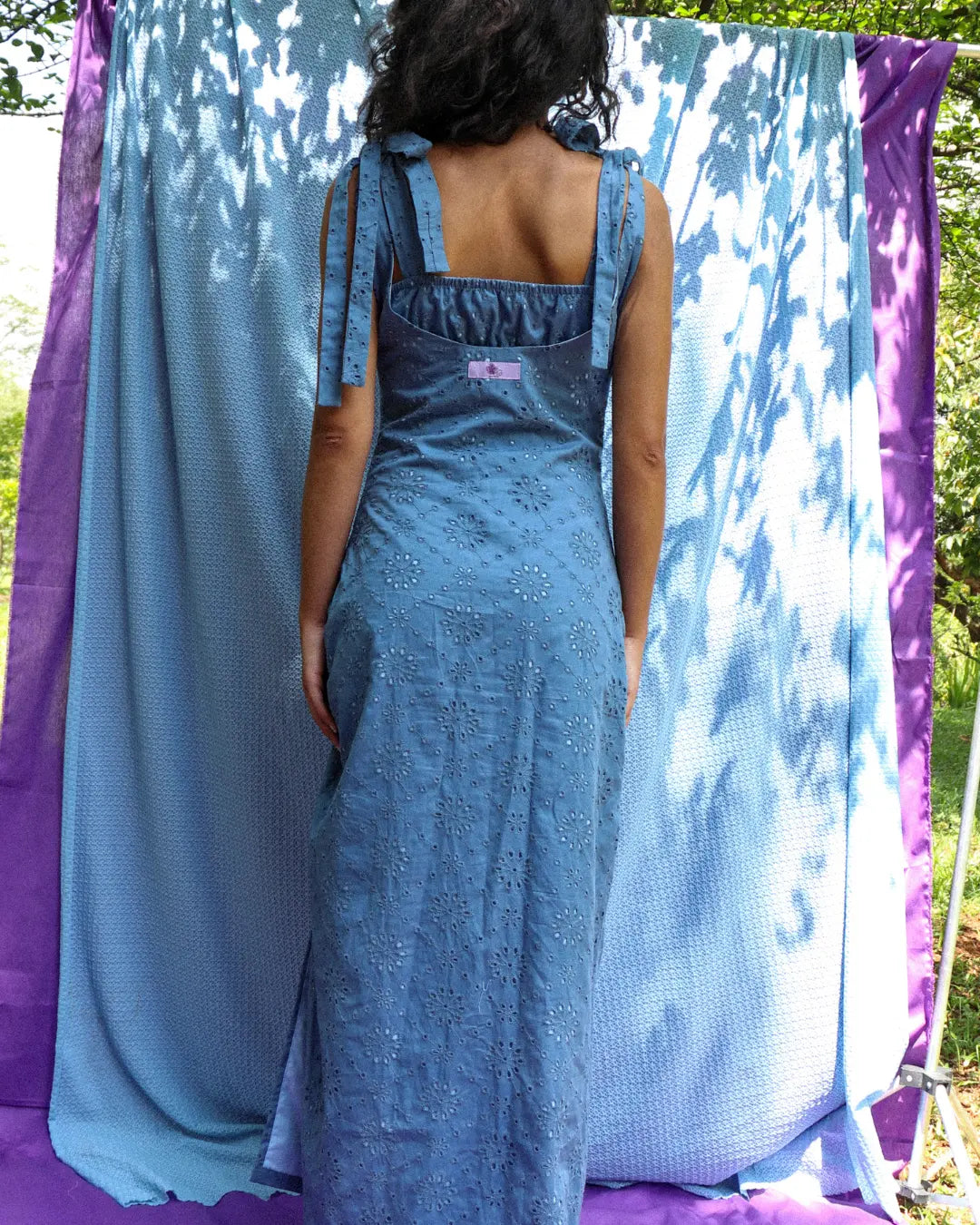 Vestido Floriza Azul