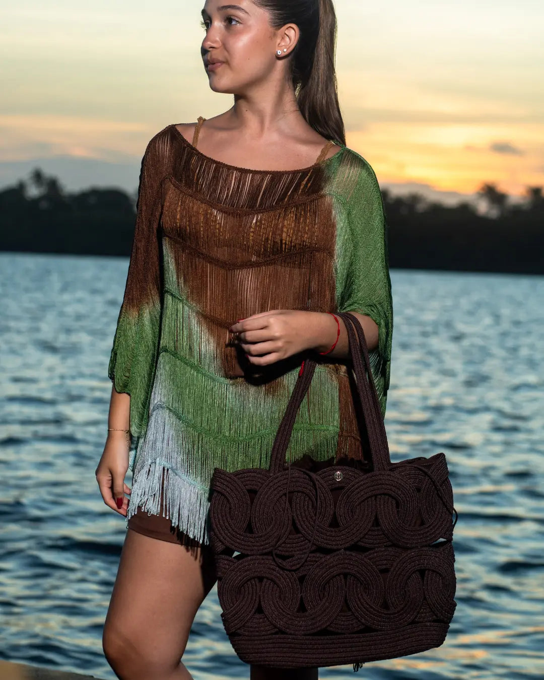 Bolsa Tote - Marrom Carvalho