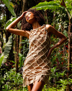 Vestido Rejane Dourado