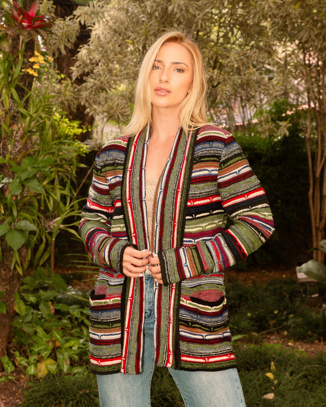 Cardigan Claudia Azul