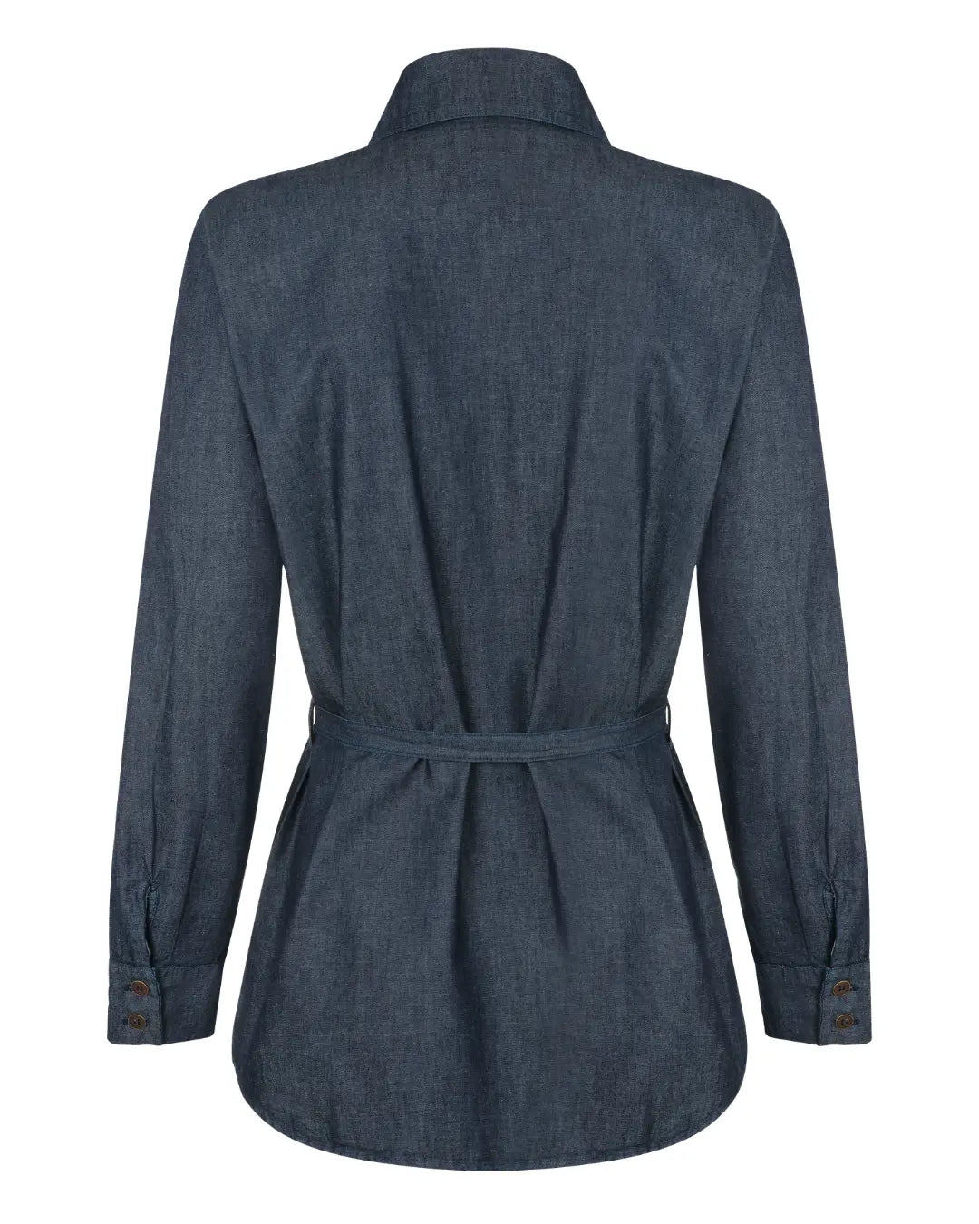 Camisa com fita para amarração