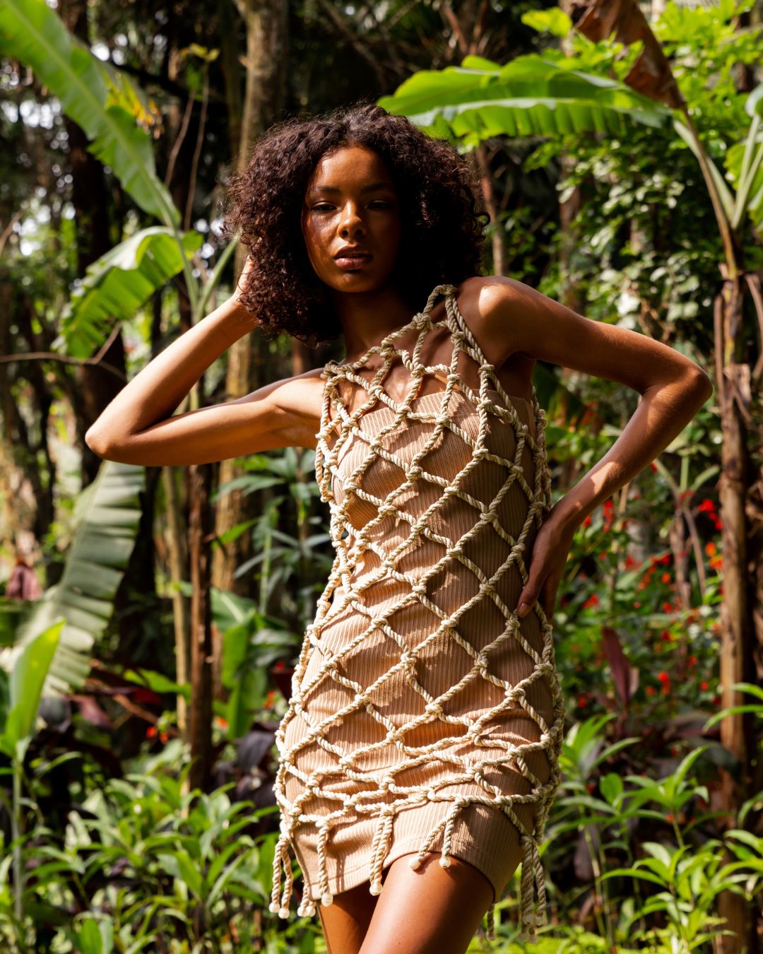 Vestido Rejane Dourado