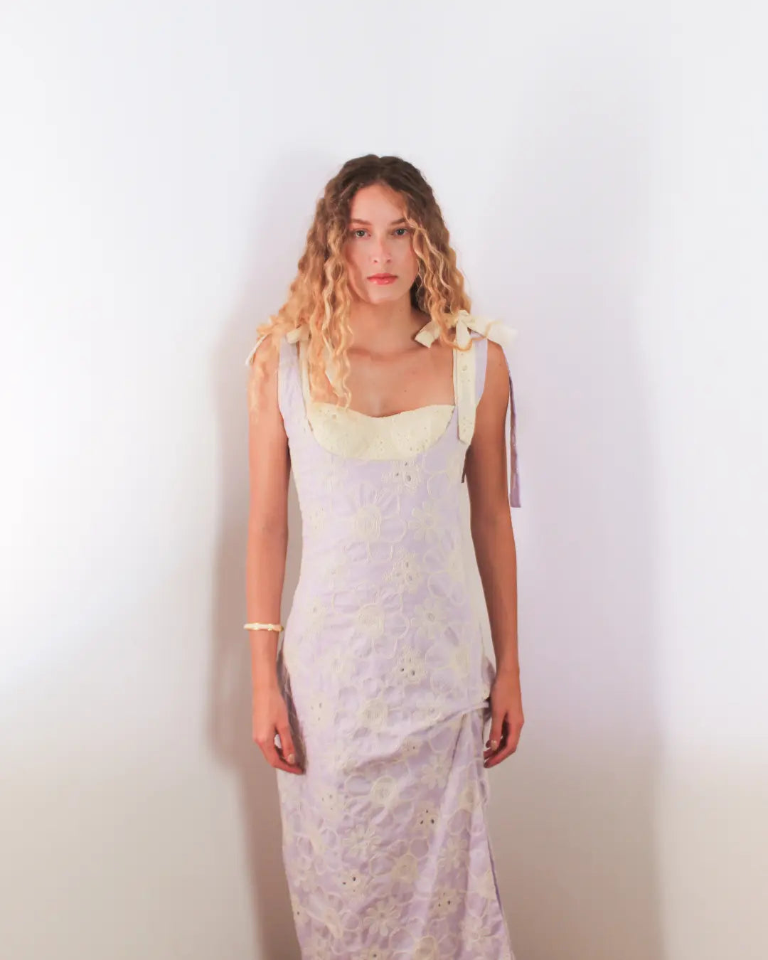Vestido Floriza Lilás