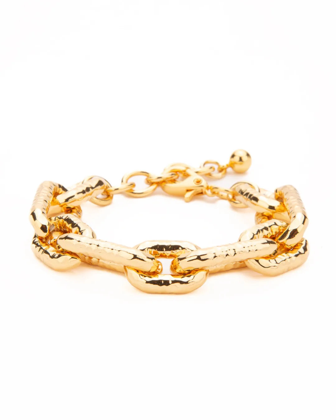 Pulseira elos oval machetada