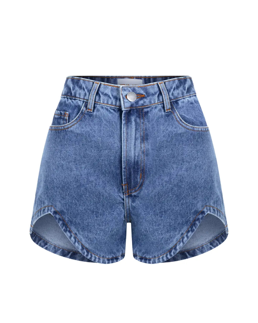 Shorts recorte em V