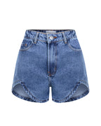 Shorts recorte em V