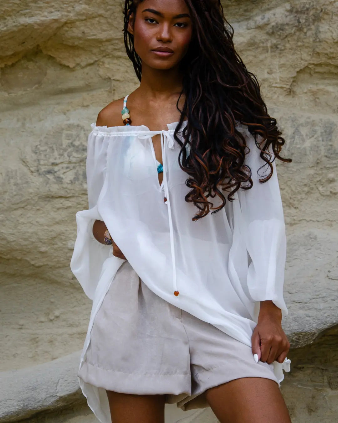 Bata Aurora - Branco