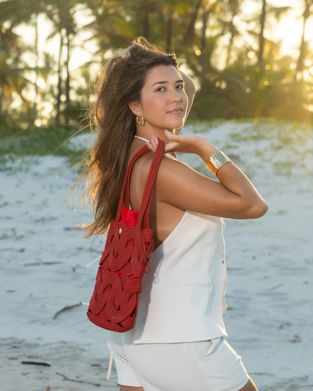 Bolsa Small Tote - Vermelha