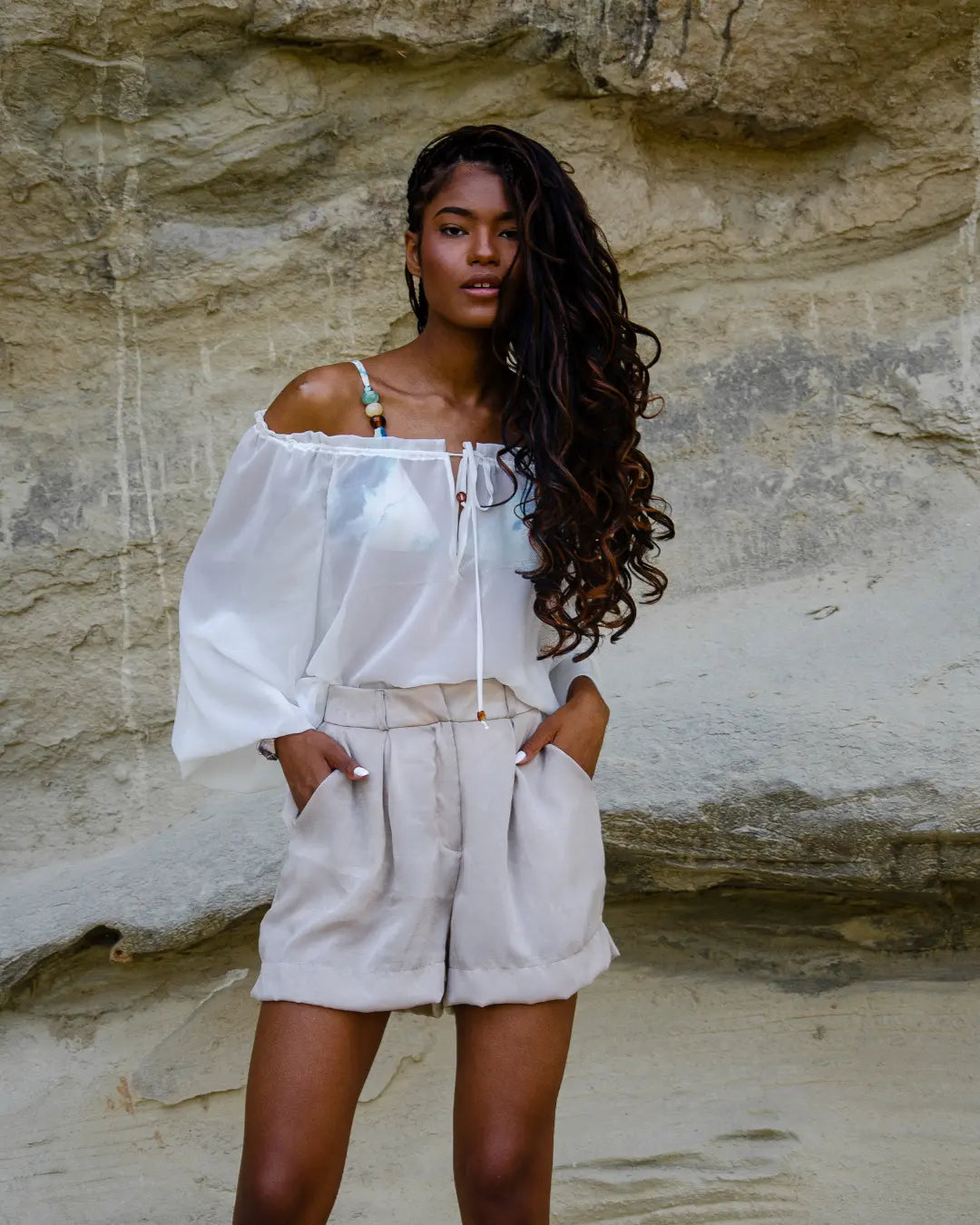 Bata Aurora - Branco