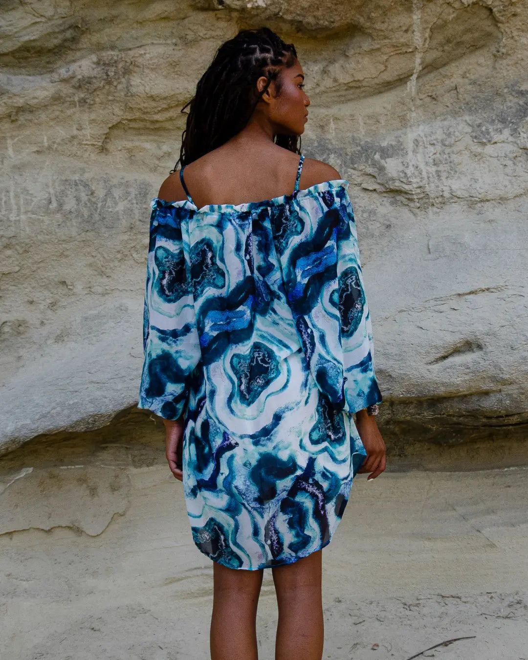 Bata Aurora - Azul Mineral