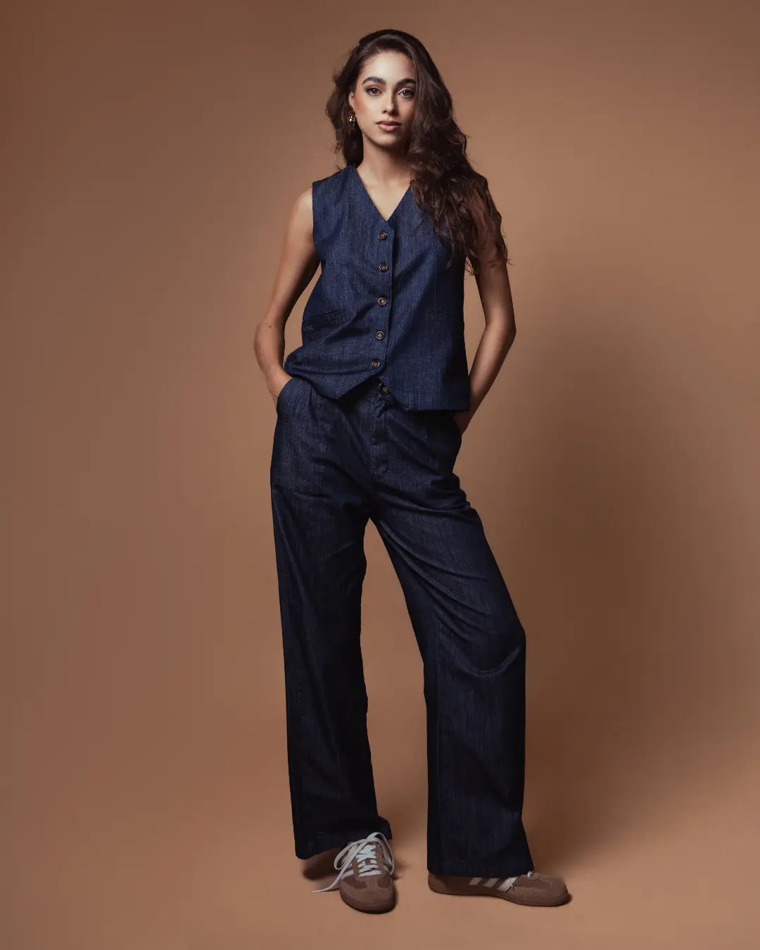 Colete Alfaiataria jeans