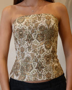 333 Align Corset - Paisley