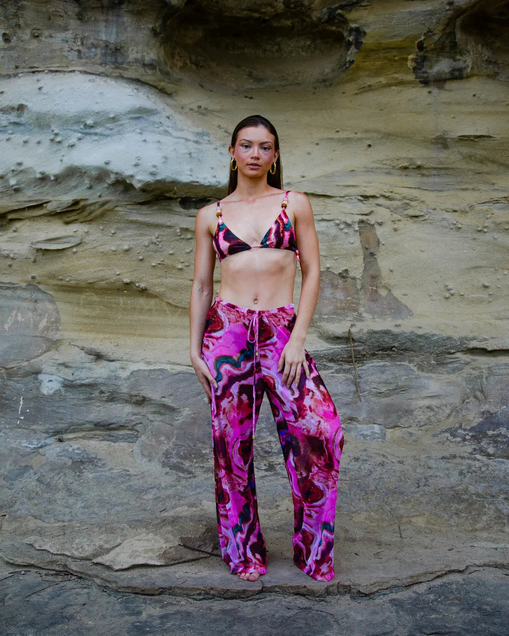 Calça de Tule Safira - Rosa Mineral