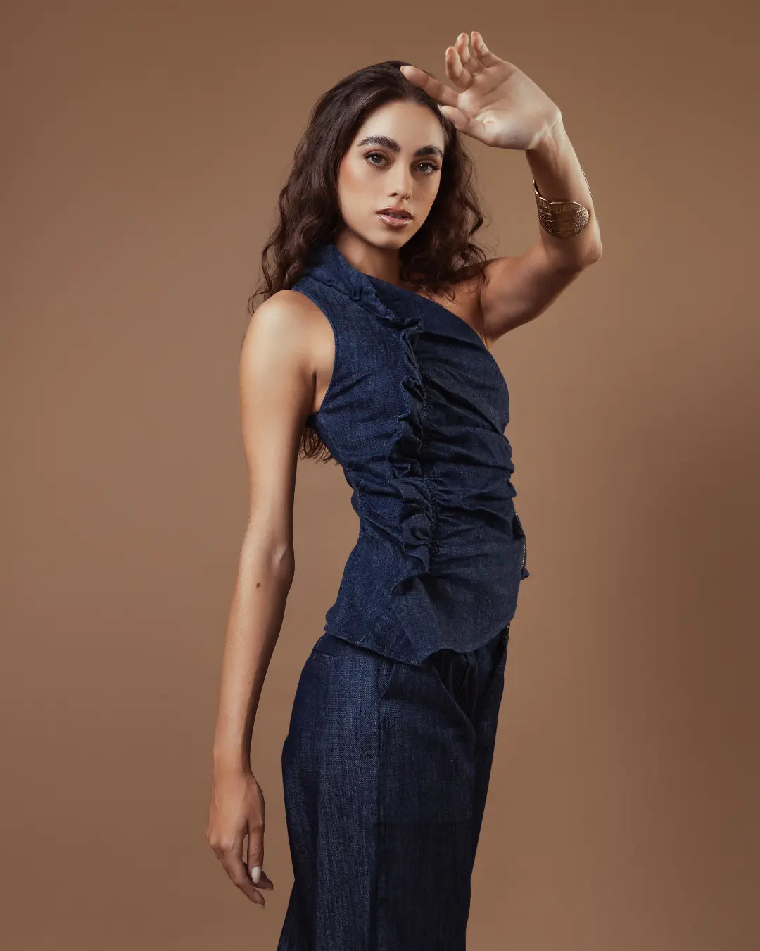 Blusa de Um Ombro Só