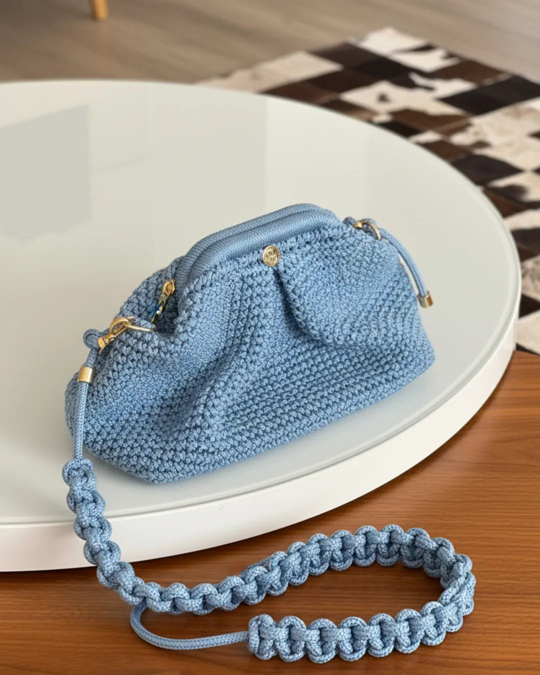 Bolsa Clutch - Azul Safira