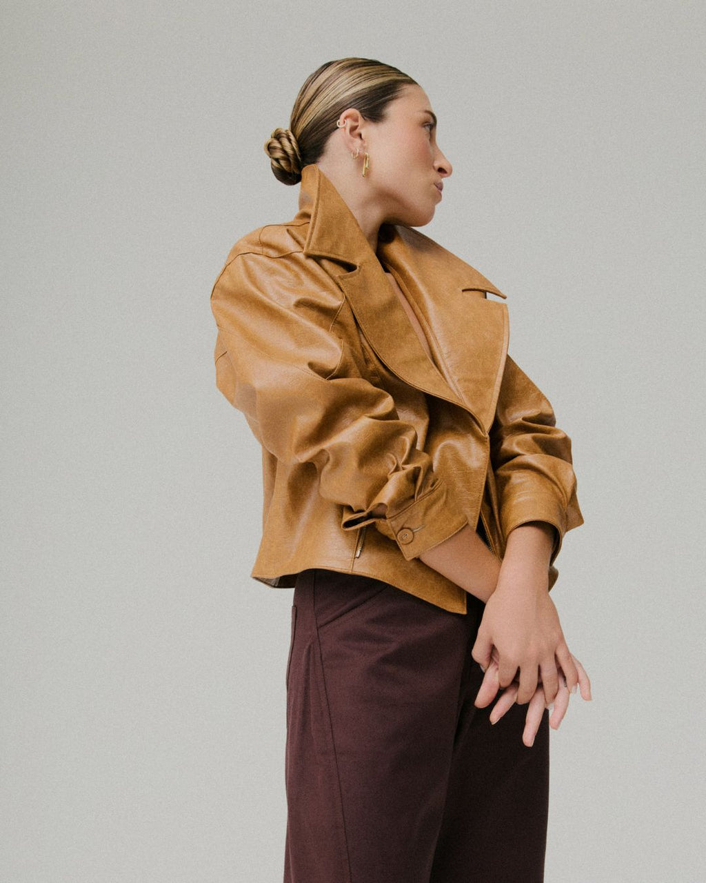 Jaqueta Aura Caramelo