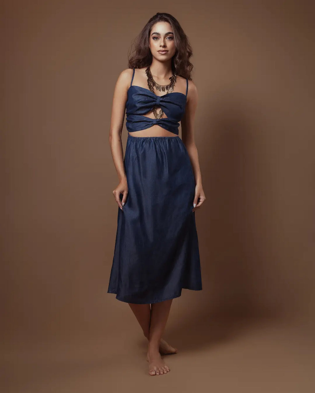 Vestido Laços
