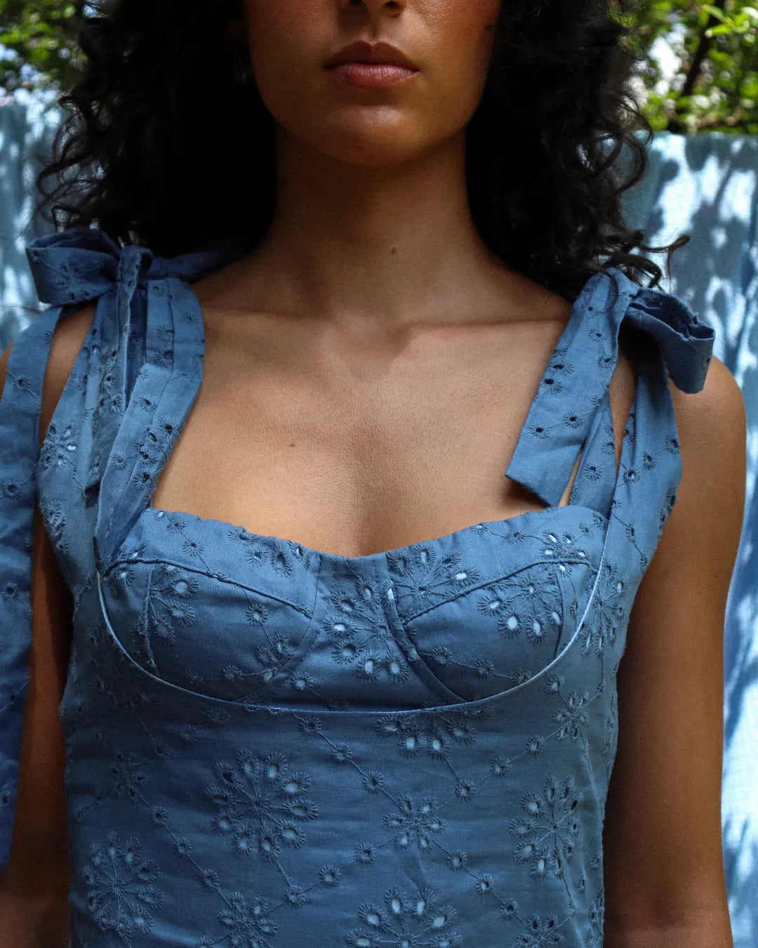 Vestido Floriza Azul