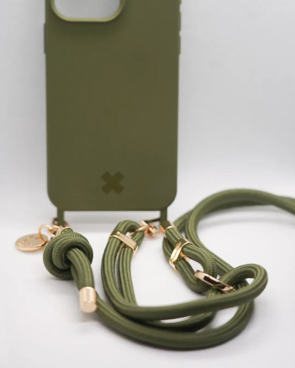 Alça Barcelona Verde com Dourado
