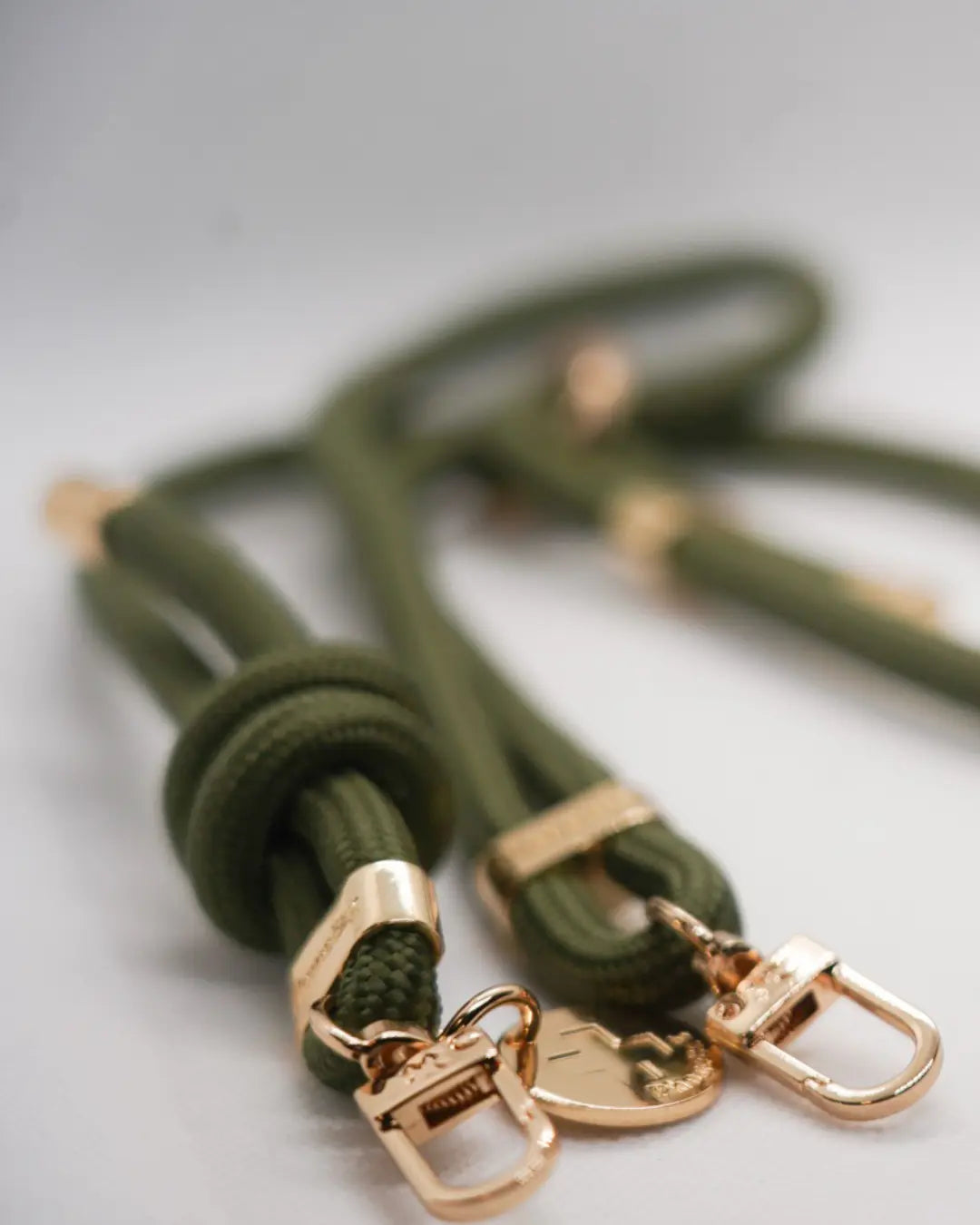 Alça Barcelona Verde com Dourado
