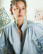 Camisa Boho Azul