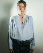 Camisa Boho Azul