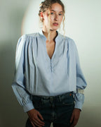 Camisa Boho Azul