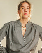 Camisa Geométrica Marinho