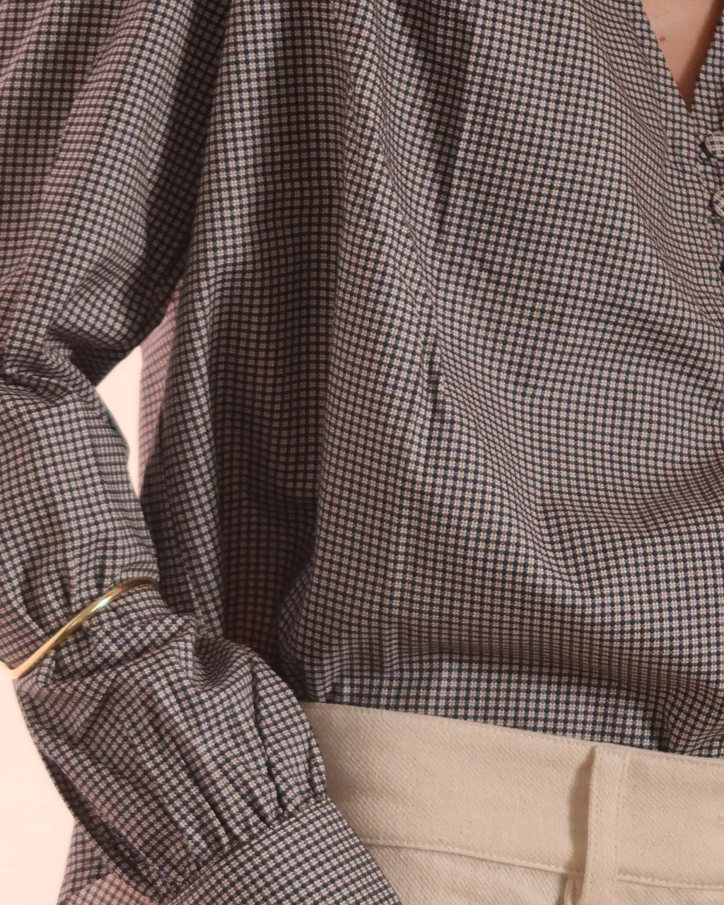 Camisa Geométrica Marinho