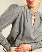 Camisa Geométrica Marinho