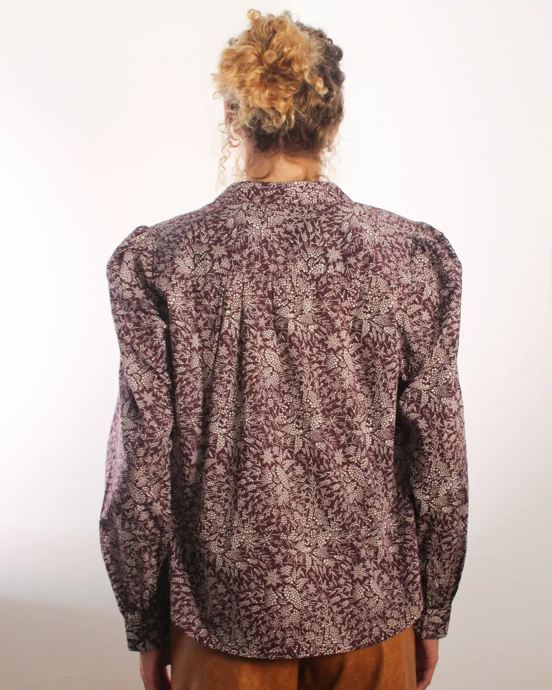 Camisa Liberty Bordô