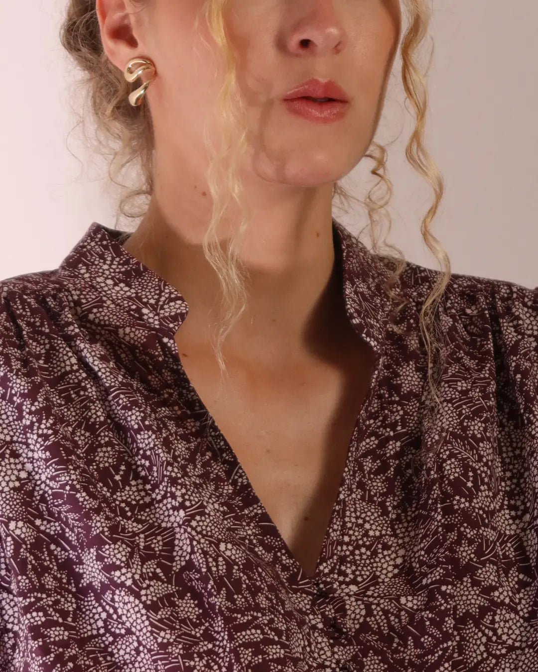 Camisa Liberty Bordô