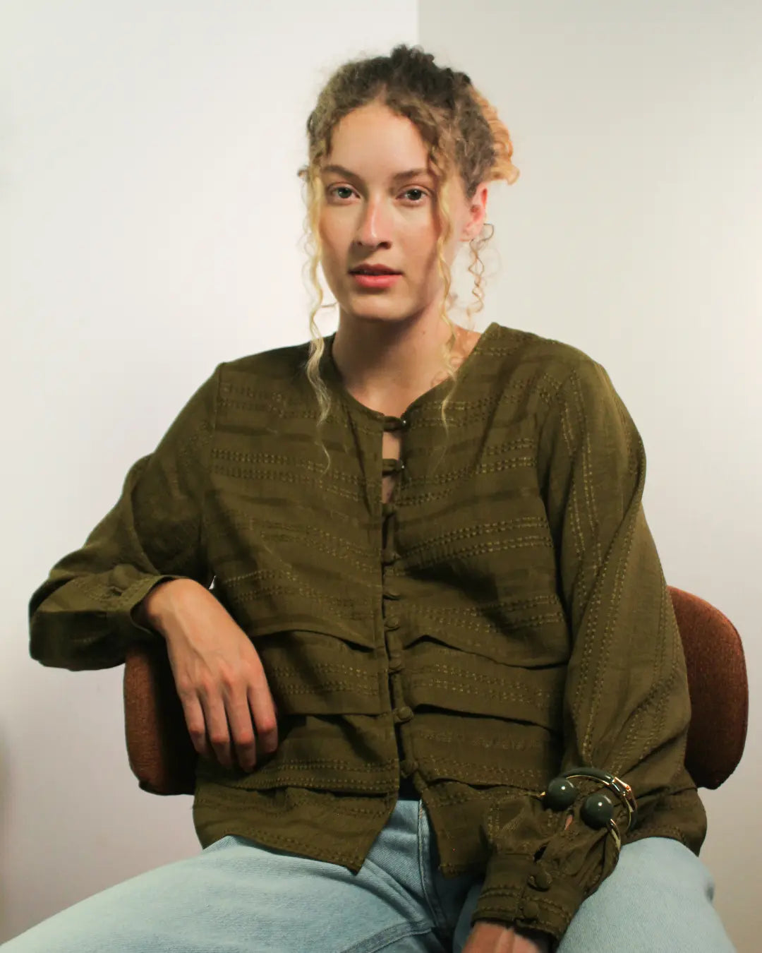 Camisa Onda Verde