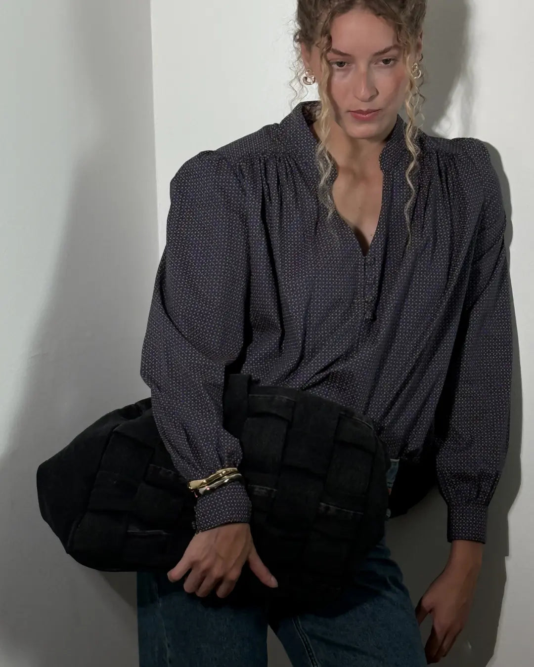 Camisa Xadrez Marinho