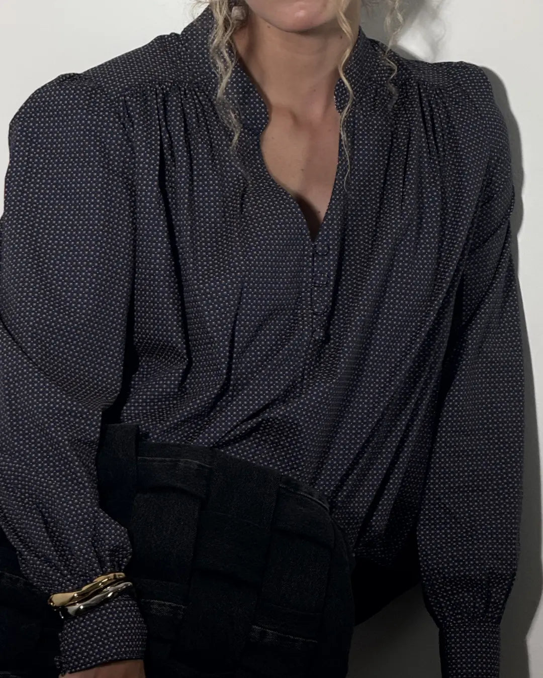 Camisa Xadrez Marinho