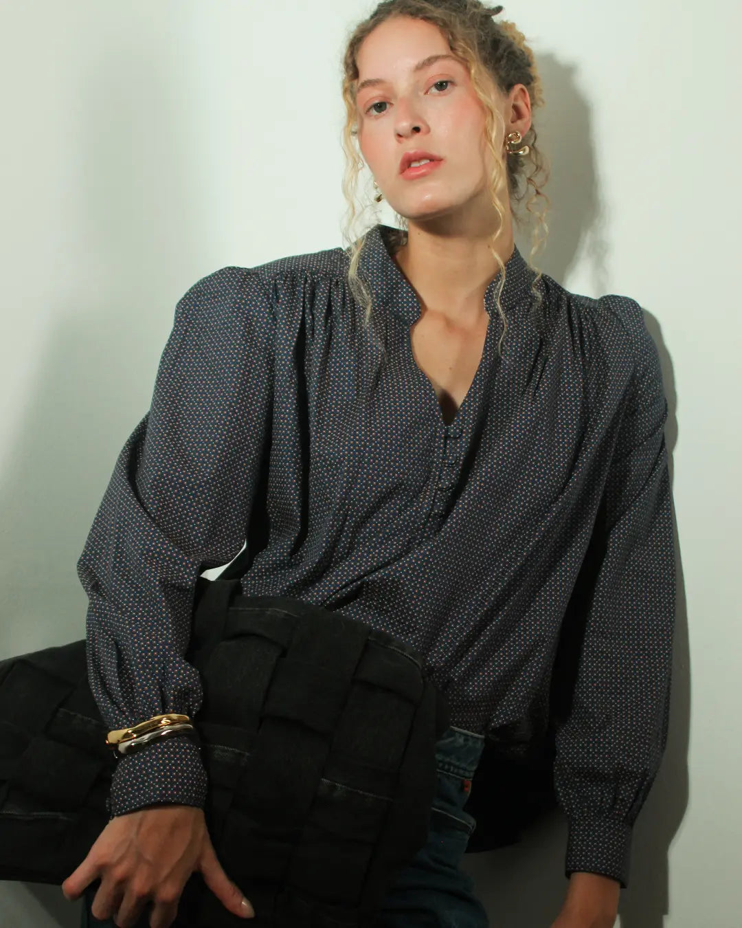 Camisa Xadrez Marinho