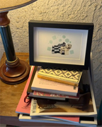 Colagem enquadrada cavalo