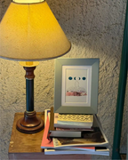 Colagem enquadrada lua