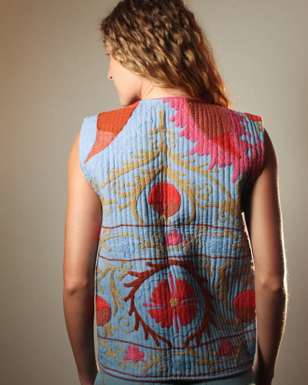 Colete Bordado Oceano