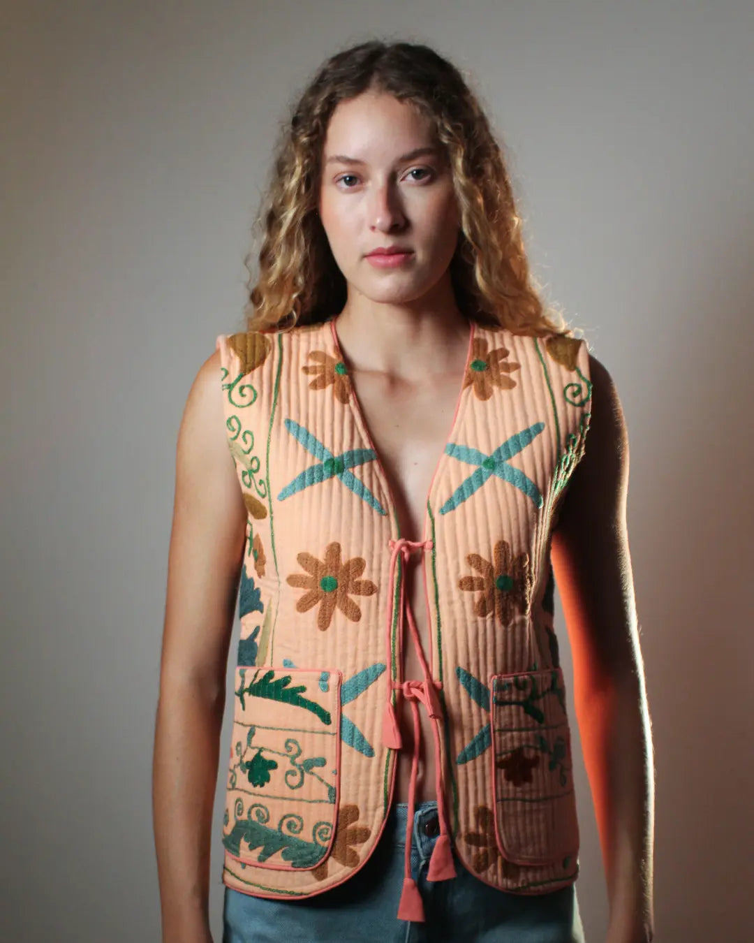 Colete Bordado Sunset