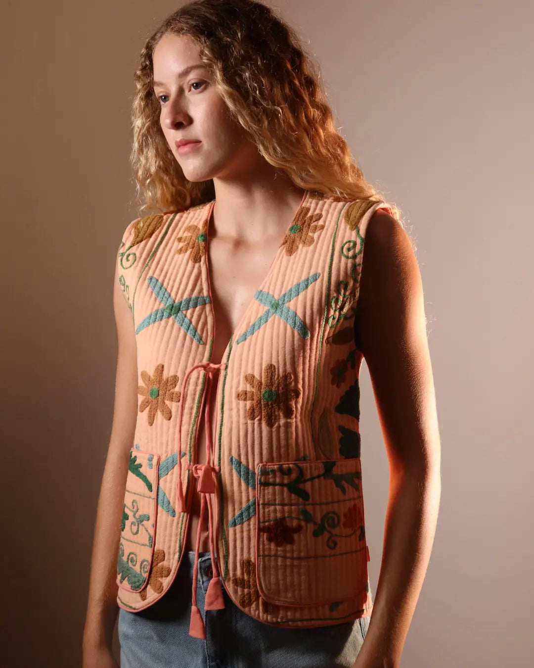 Colete Bordado Sunset