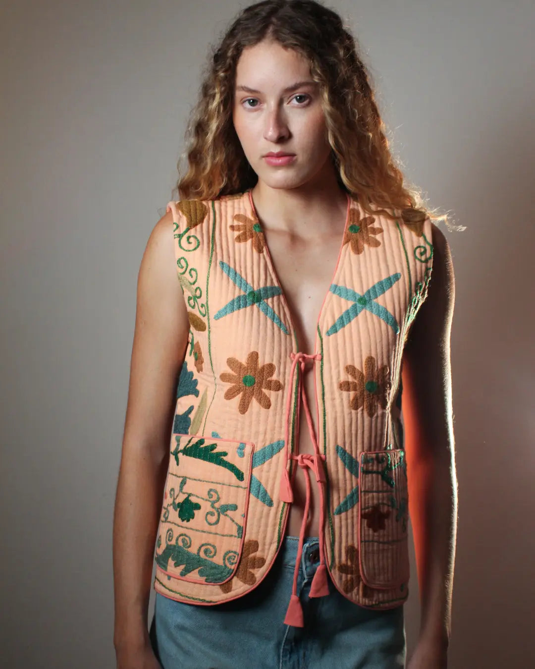 Colete Bordado Sunset