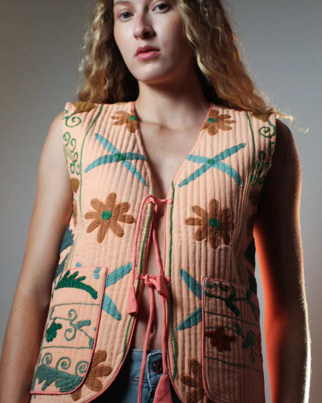 Colete Bordado Sunset