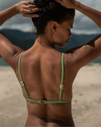 Cortininha regulagem fixa Armação Verde