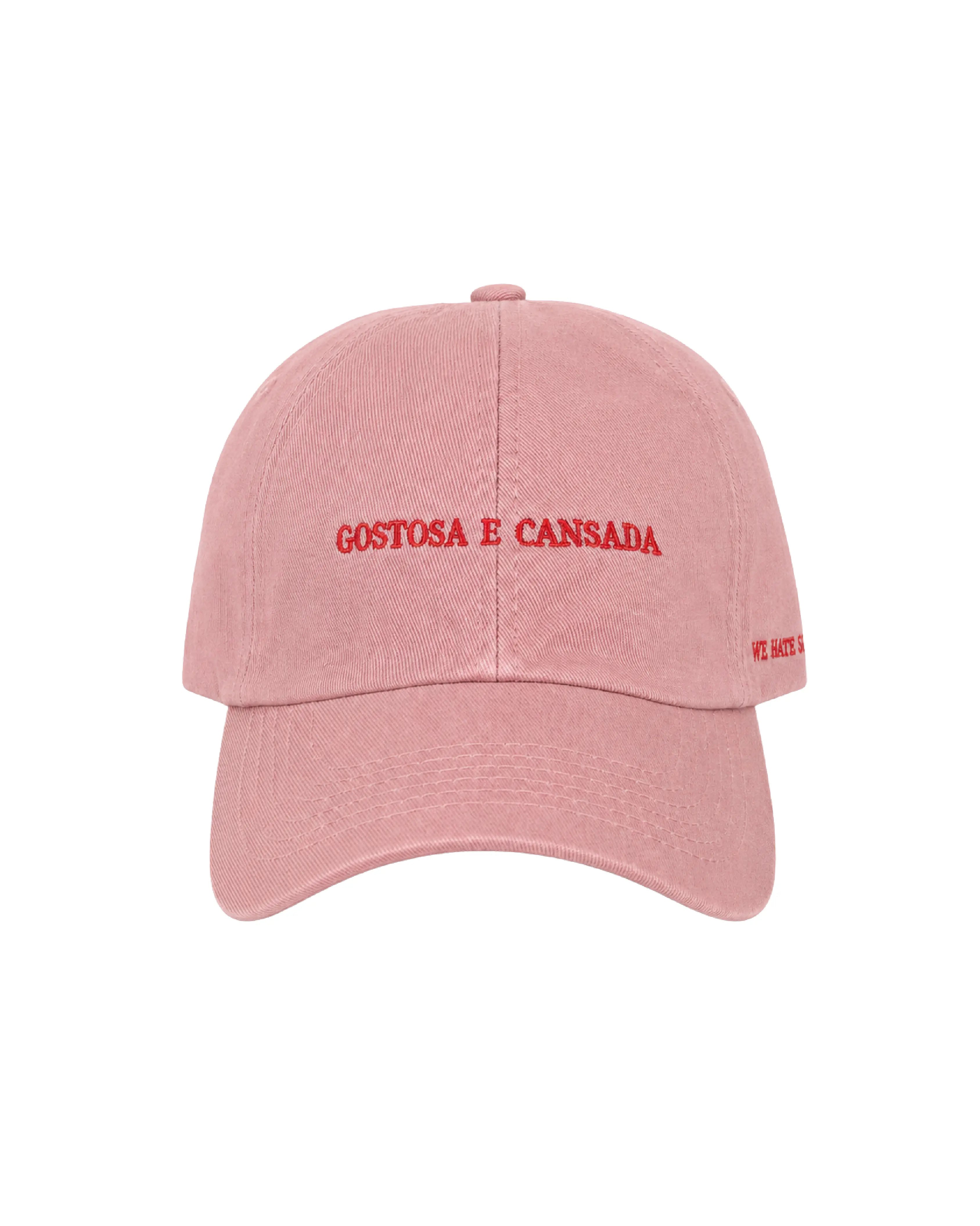 Boné ``Gostosa e cansada``
