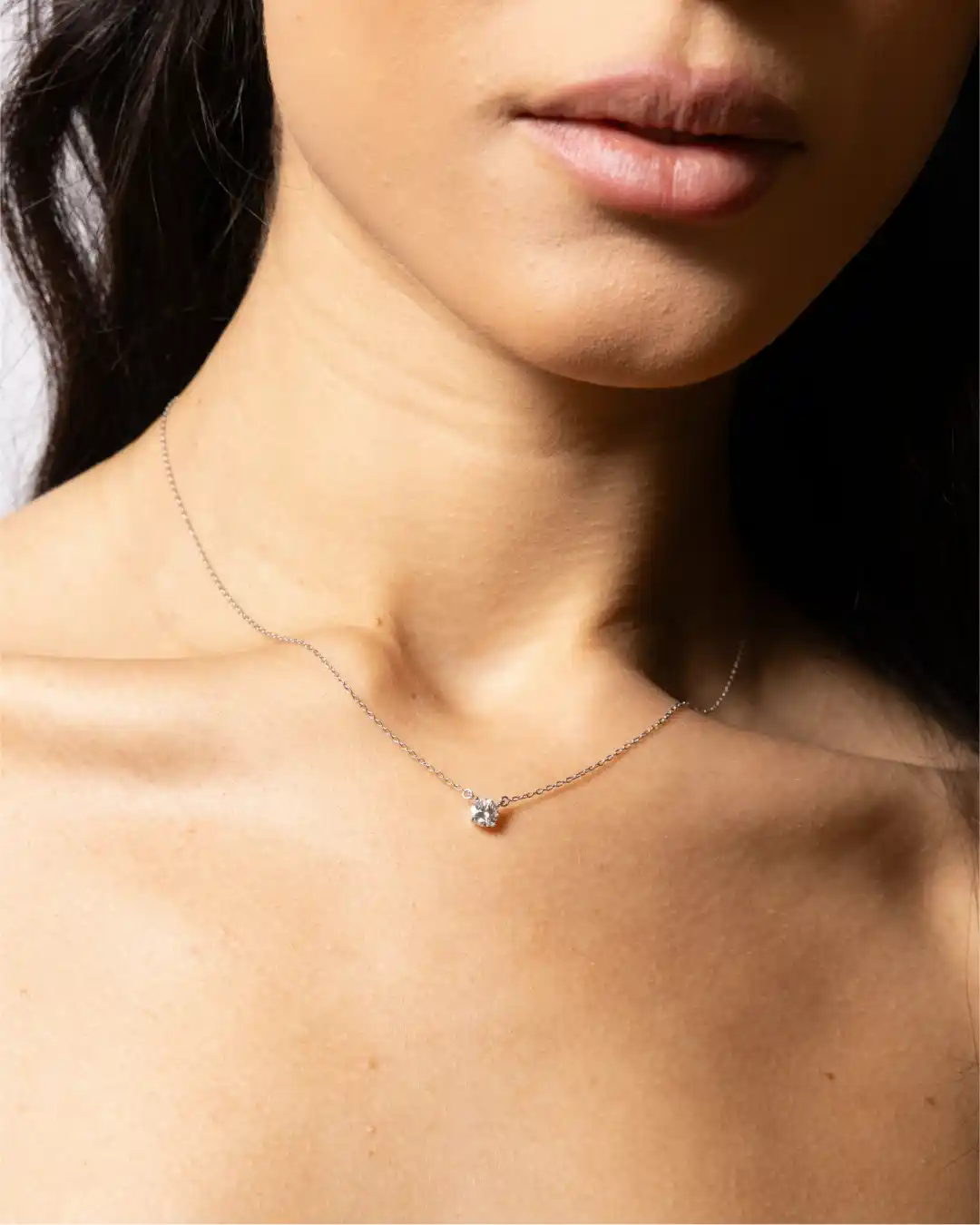 Colar Ponto de Luz 1 quilate (5mm)