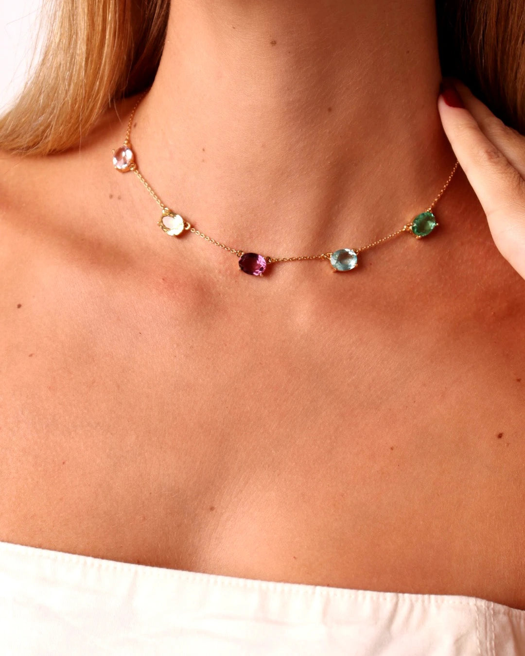 Colar Harmony Stones Pedras Naturais