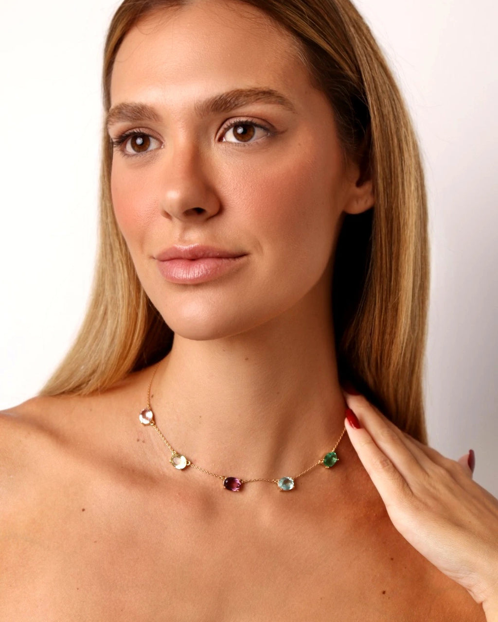 Colar Harmony Stones Pedras Naturais