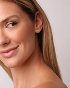 Brinco Bruna Corrente Ponto de Luz Piercing
