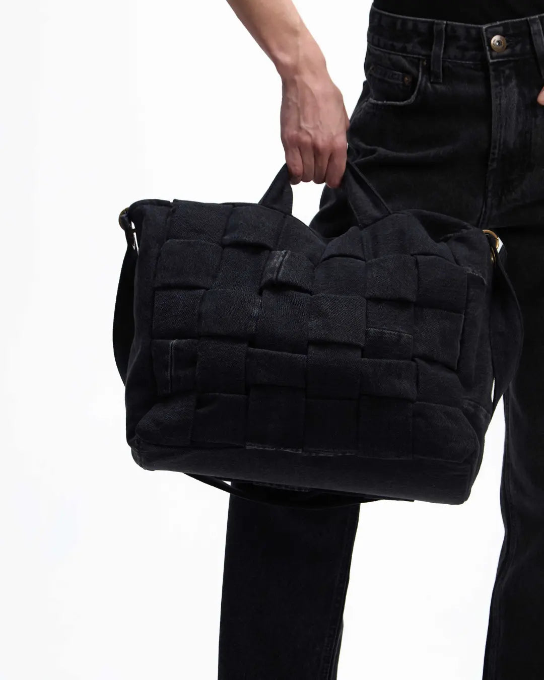 C03BOL03 - BOLSA TOTE TRANÇADA UPCYCLING